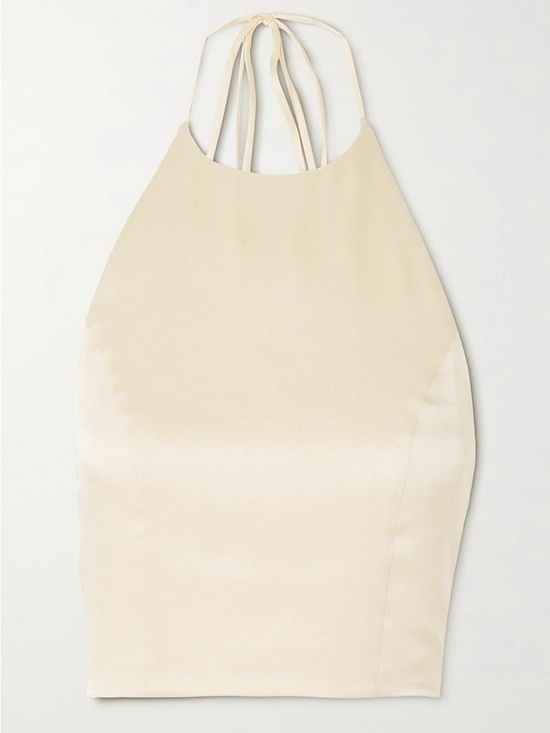 Anine Bing Tops - Anine Bing Leslie Top in Oyster